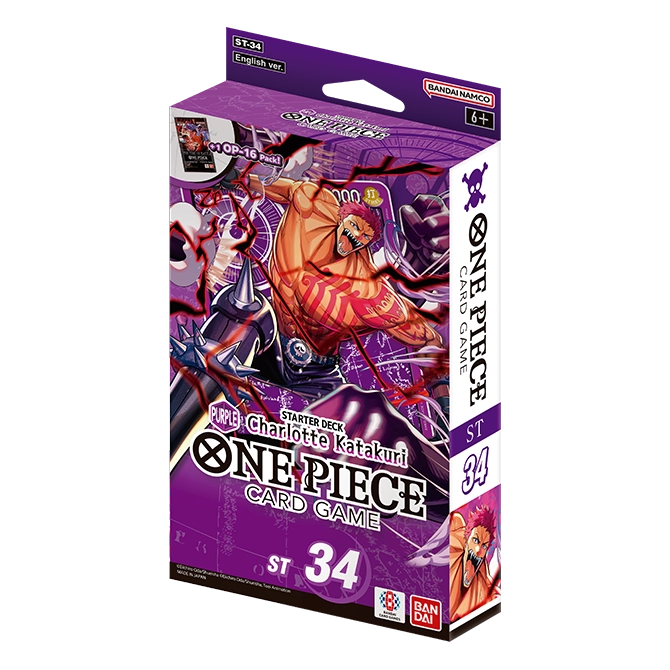 Starter Deck One Piece Card Game ST-34 Purple Charlotte Katakuri (EN)