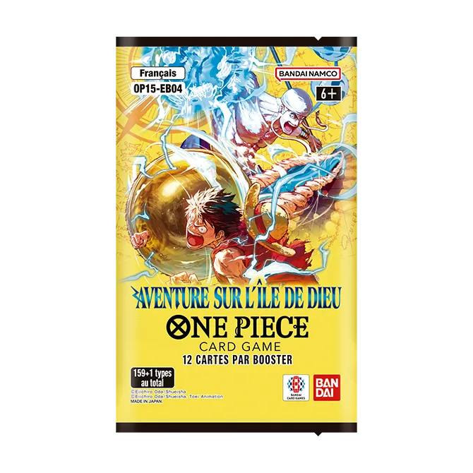 Booster One Piece Card Game OP-15 Aventure sur l'Île de Dieu (FR)