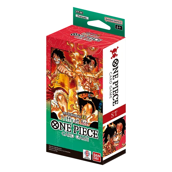 Starter Deck EX One Piece Card Game ST-30 Luffy et Ace (FR)
