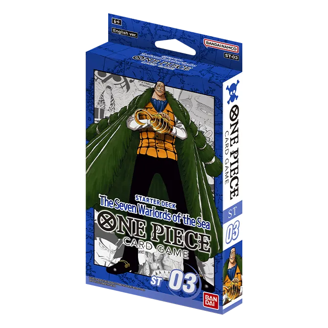Starter Deck One Piece Card Game The Seven Warlords of the Sea ST-03 (EN)