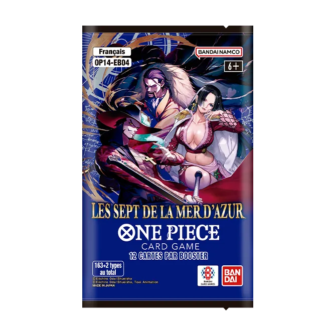 Booster One Piece Card Game OP-14 Les Sept de la Mer d'Azur (FR)