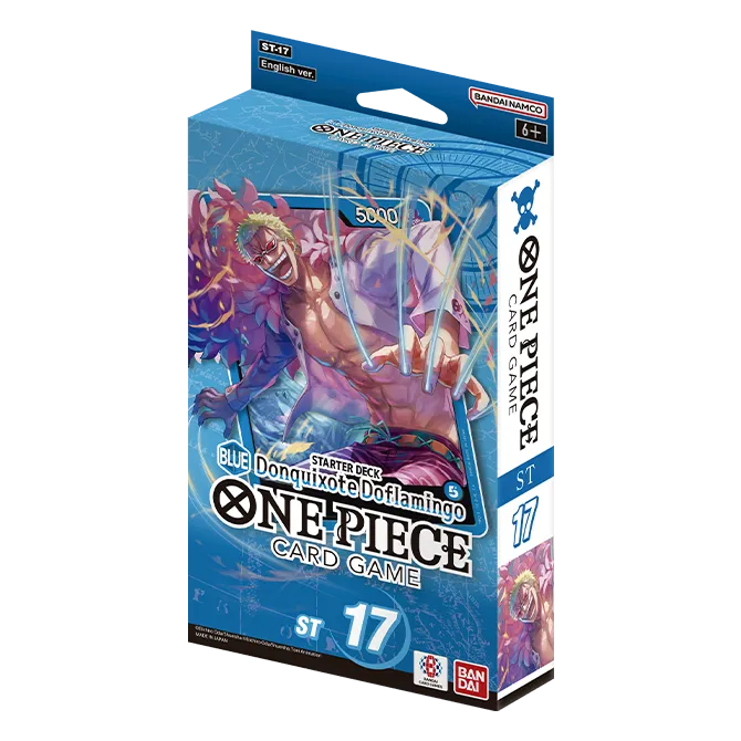 Starter Deck One Piece Card Game Blue Donquixote Doflamingo ST-17 (EN)