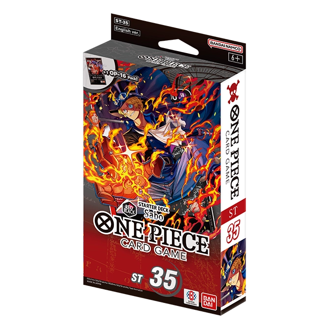 Starter Deck One Piece Card Game ST-35 Red/Black Sabo (EN)