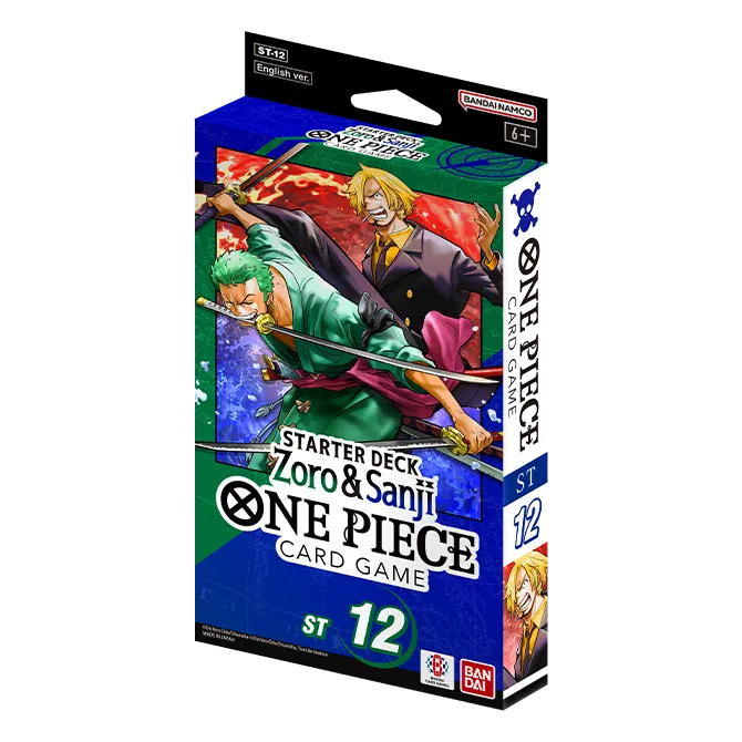 Starter Deck One Piece Card Game Zoro and Sanji ST-12 (EN)