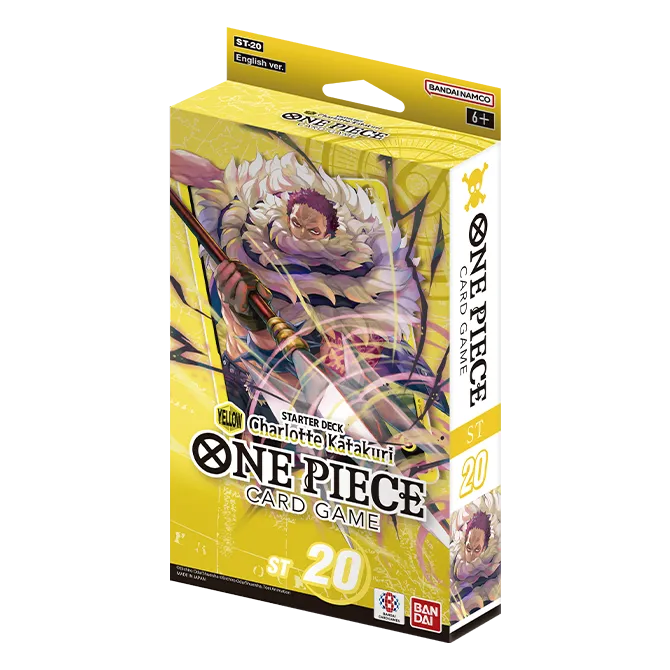 Starter Deck One Piece Card Game Yellow Charlotte Katakuri ST-20 (EN)