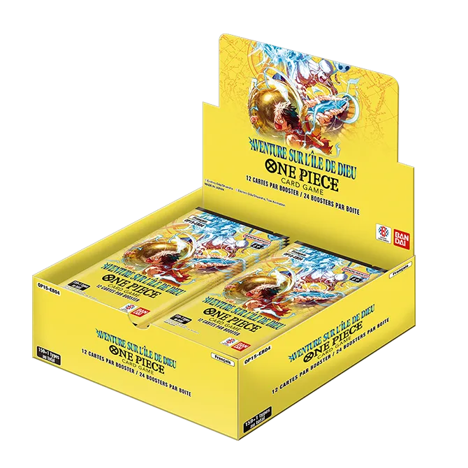 Display 24 boosters One Piece Card Game OP-15 Aventure sur l'Île de Dieu (FR)