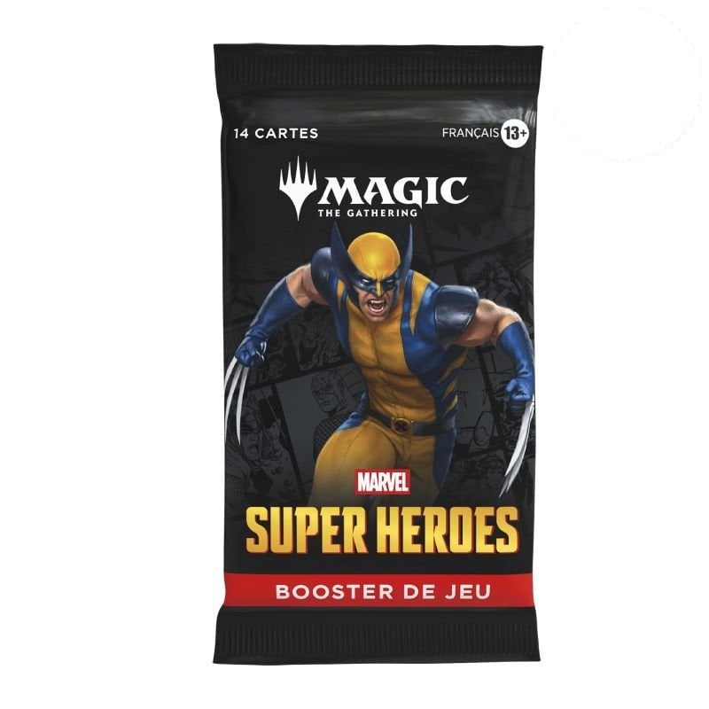 Booster de jeu Magic: The Gathering Marvel Super Heroes (FR)