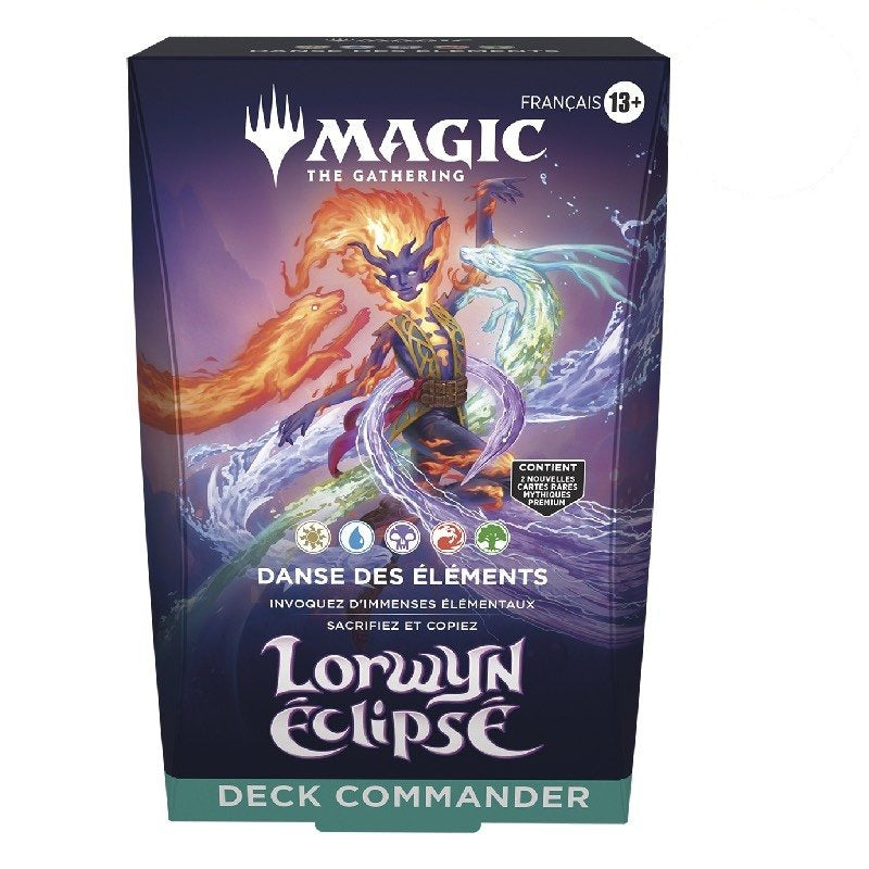 Deck Commander Magic: The Gathering Lorwyn éclipsé – Danse des éléments (FR)