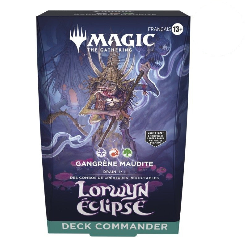 Deck Commander Magic: The Gathering Lorwyn éclipsé – Gangrène maudite (FR)