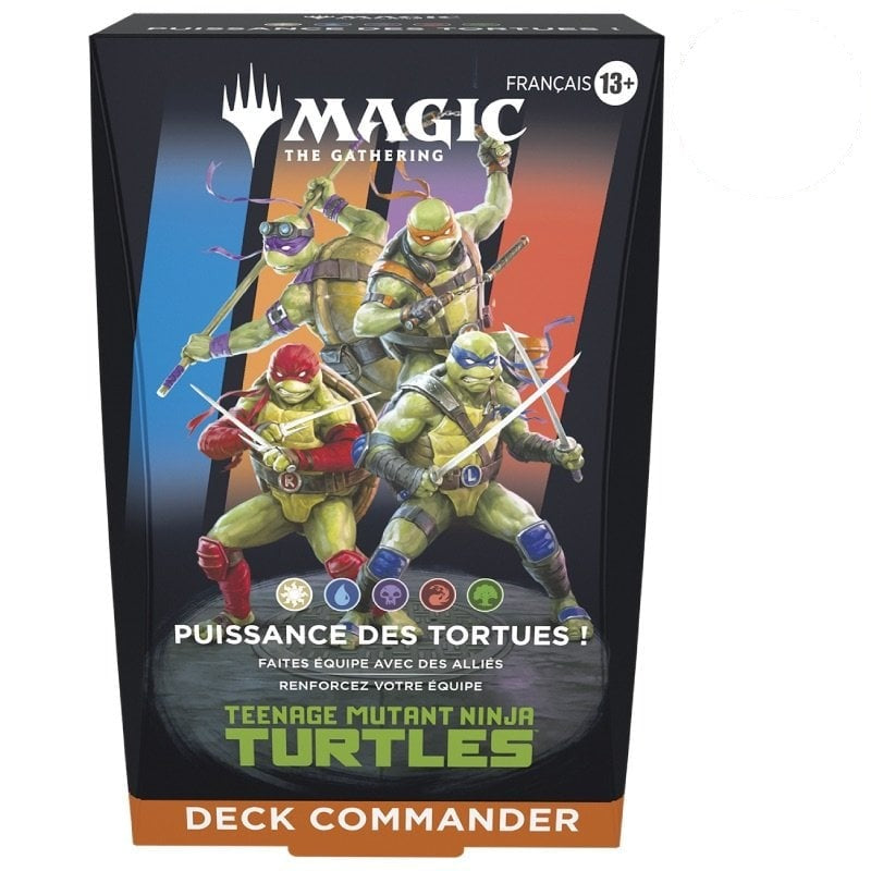 Deck Commander Magic: The Gathering Les Tortues Ninja – Puissance des tortues ! (FR)