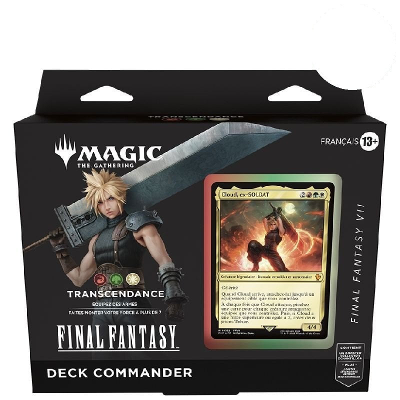 Deck Commander Magic: The Gathering Final Fantasy – Transcendance (FINAL FANTASY VII) (FR)