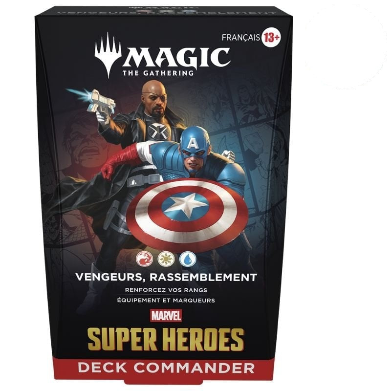 Deck Commander Magic: The Gathering Marvel Super Heroes – Vengeurs, rassemblement (FR)