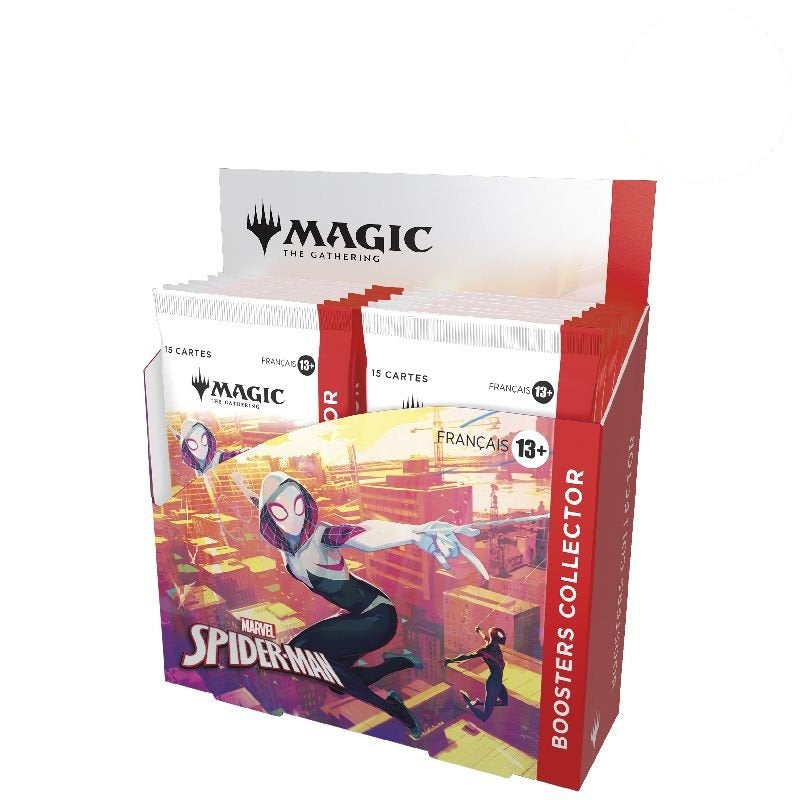 Display 12 Collector Boosters Magic: The Gathering Marvel's Spider-Man (FR)
