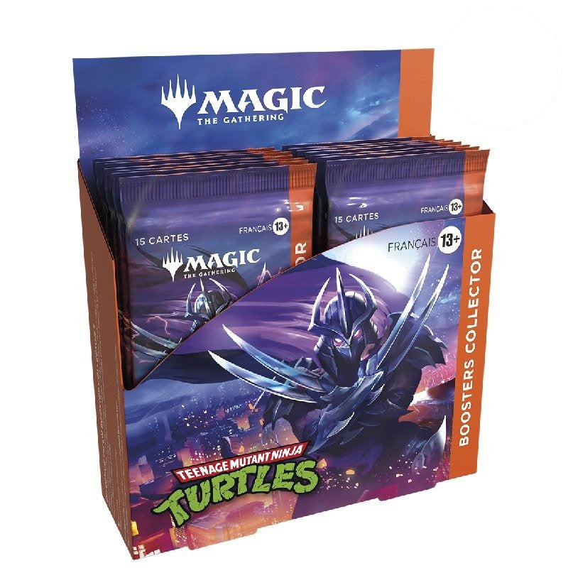 Display 12 Collector Boosters Magic: The Gathering Les Tortues Ninja (FR)