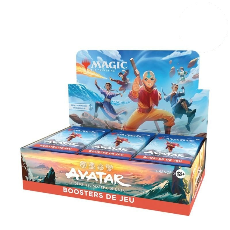 Display 30 boosters de jeu Magic: The Gathering Avatar, le dernier maître de l'air (FR)