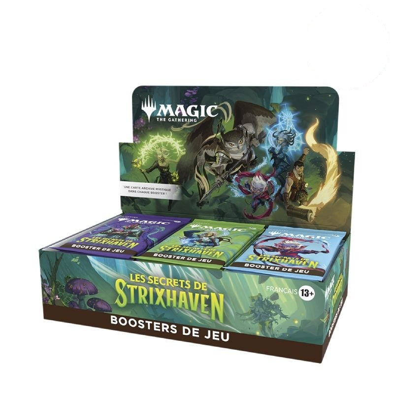 Display 30 boosters de jeu Magic: The Gathering Les Secrets de Strixhaven (FR)