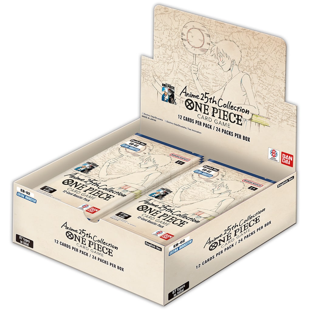 Display 24 boosters One Piece Card Game EB-02 Anime 25th Collection (EN)