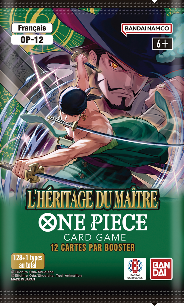 Booster One Piece Card Game OP-12 L'Héritage du Maître (FR)