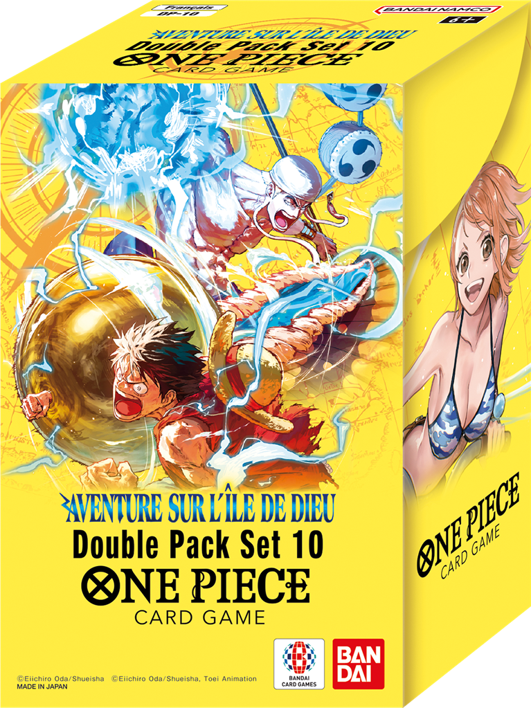 Double Pack Set One Piece Card Game Vol.10 DP-10 OP-15 Aventure sur l'Île de Dieu (FR)
