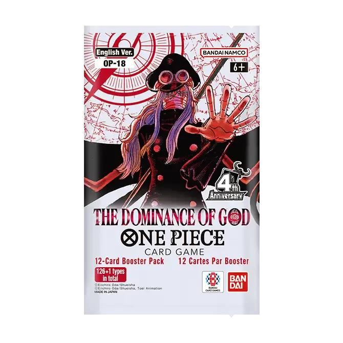Display 24 boosters One Piece Card Game OP-18 The Dominance of God (EN)