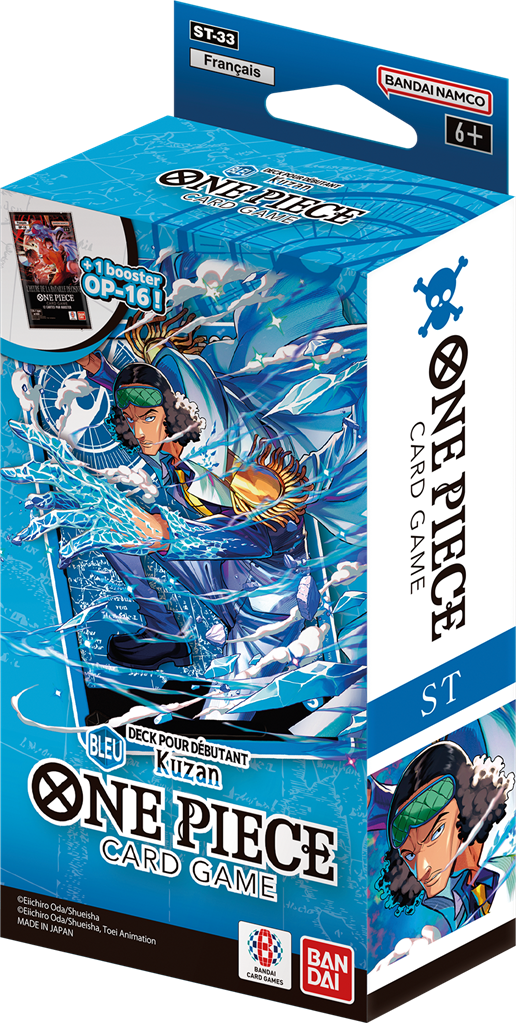 Starter Deck One Piece Card Game ST-33 Bleu Kuzan (FR)