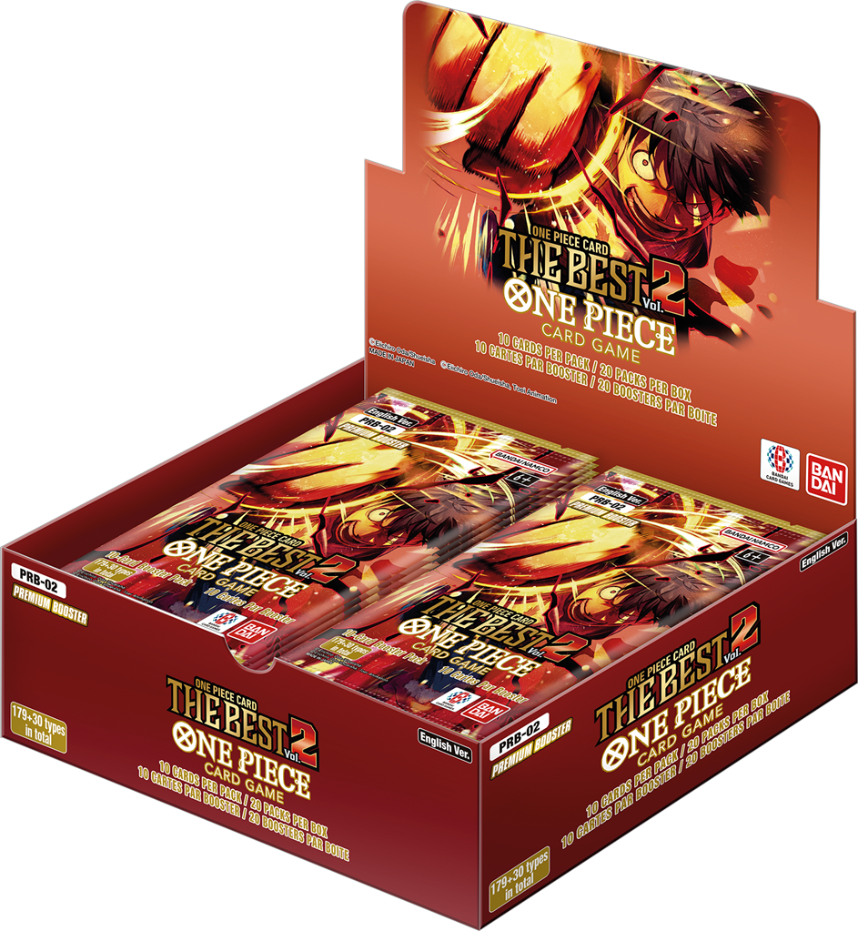Display 20 boosters One Piece Card Game PRB-02 The Best vol.2 (EN)