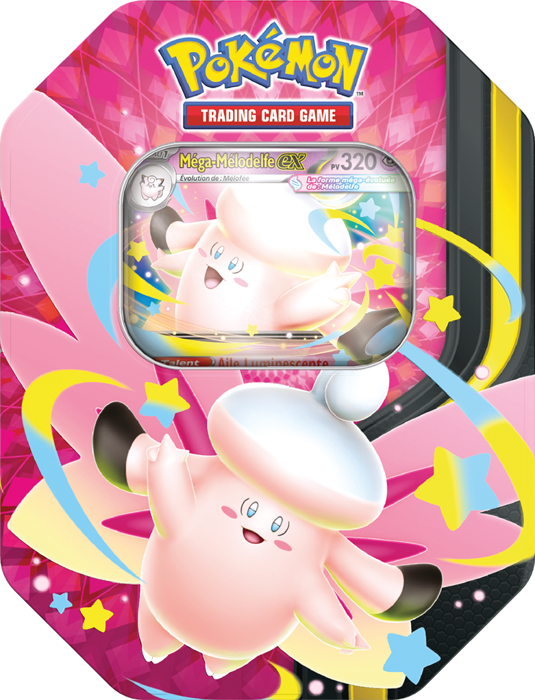 Pokébox Pokémon Méga-Mélodelfe-ex (FR)