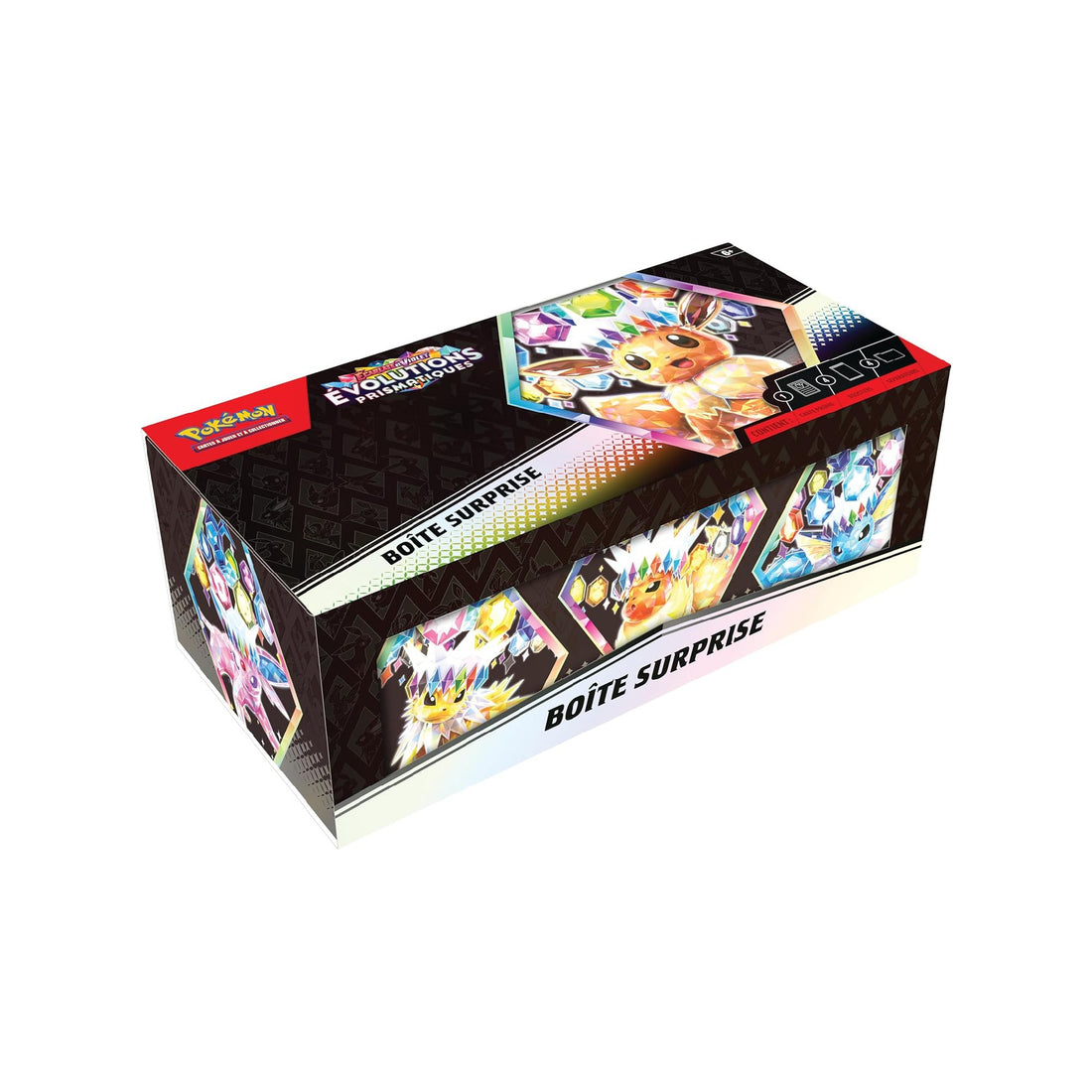 Boîte Surprise Pokémon Évolutions Prismatiques EV8.5 (FR)