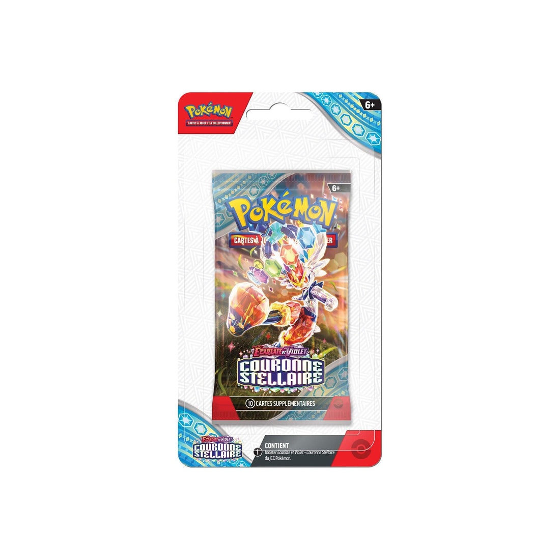 Booster sous blister Pokémon Couronne Stellaire EV7 (FR)