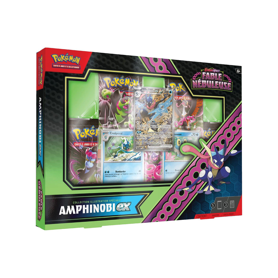 Coffret Collection Illustration Spéciale Pokémon Fable Nébuleuse EV6.5 Amphinobi-ex (FR)