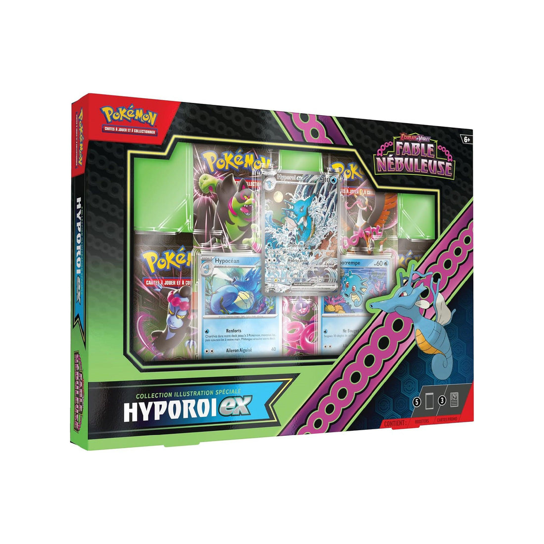 Coffret Collection Illustration Spéciale Pokémon Fable Nébuleuse EV6.5 Hyporoi-ex (FR)