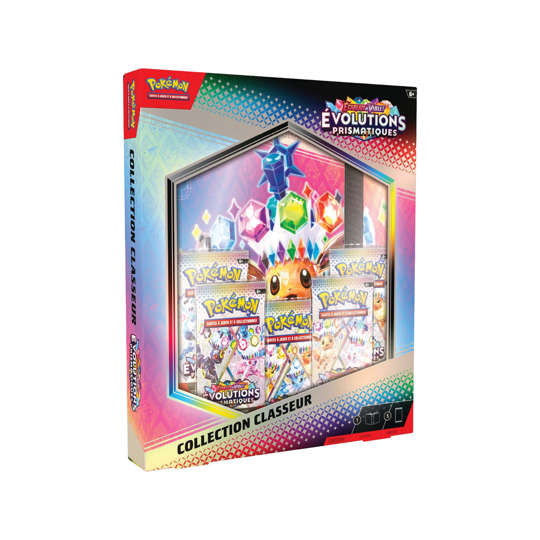 Coffret Collection Classeur Pokémon Évolutions Prismatiques EV8.5 (FR)