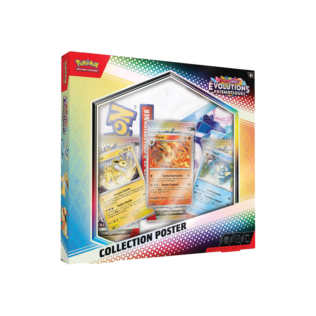 Coffret Collection Poster Pokémon Évolutions Prismatiques EV8.5 (FR)