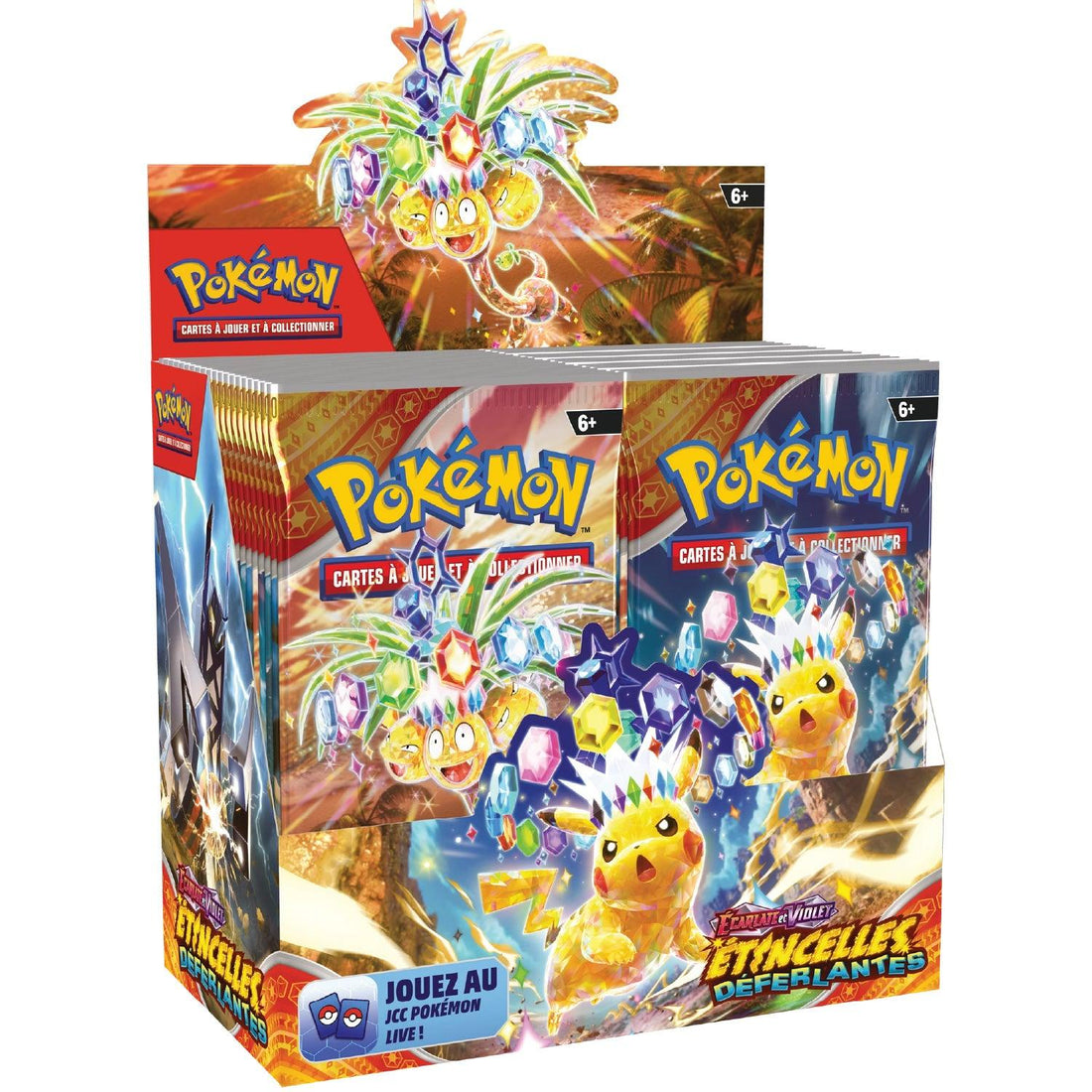 Display 36 boosters Pokémon Étincelles Déferlantes EV8 (FR)