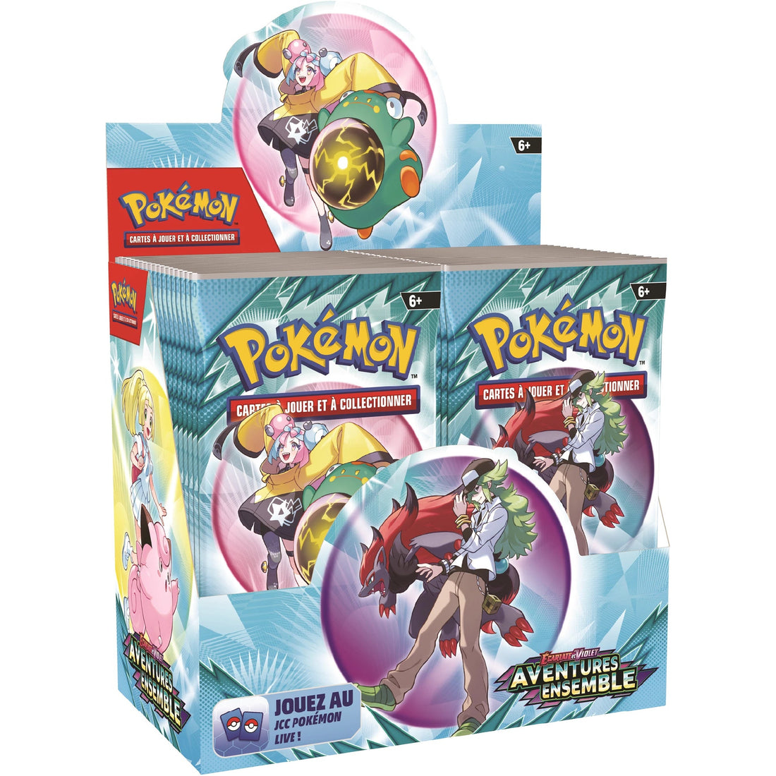 Display 36 boosters Pokémon Aventures Ensemble EV9 (FR)