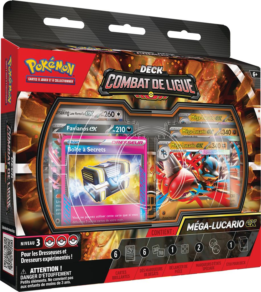 Deck Combat de Ligue Pokémon Méga-Lucario-ex (FR)