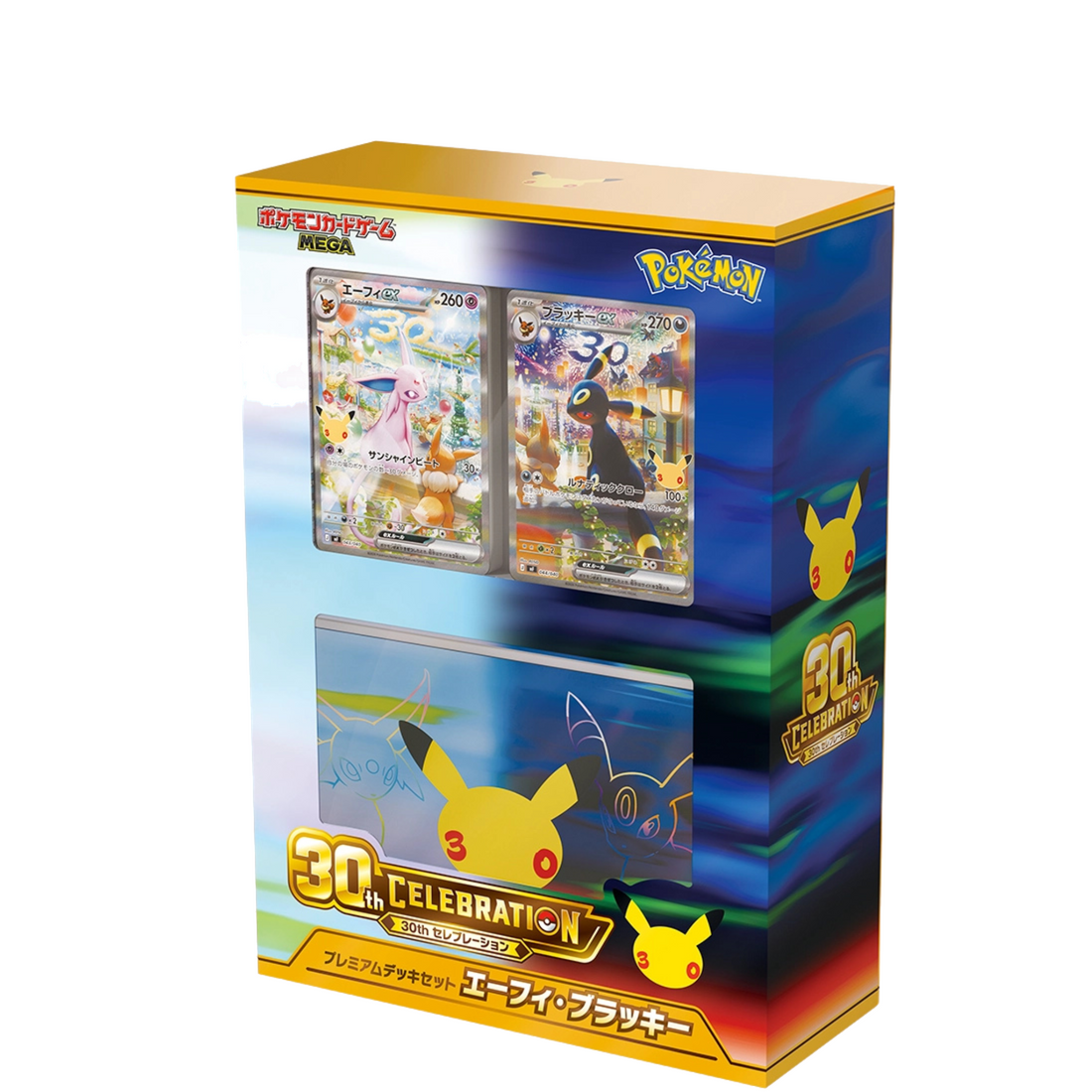 Premium Deck Set Mentali ex & Noctali ex 30th CELEBRATION (JP)