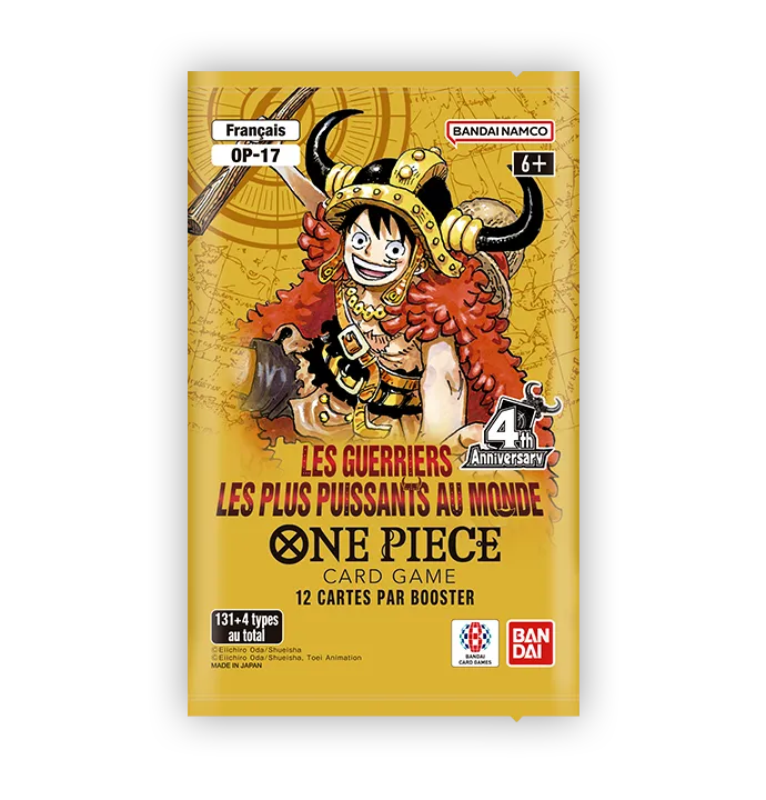 Booster One Piece Card Game OP-17 Les Guerriers les plus puissants au monde (FR)