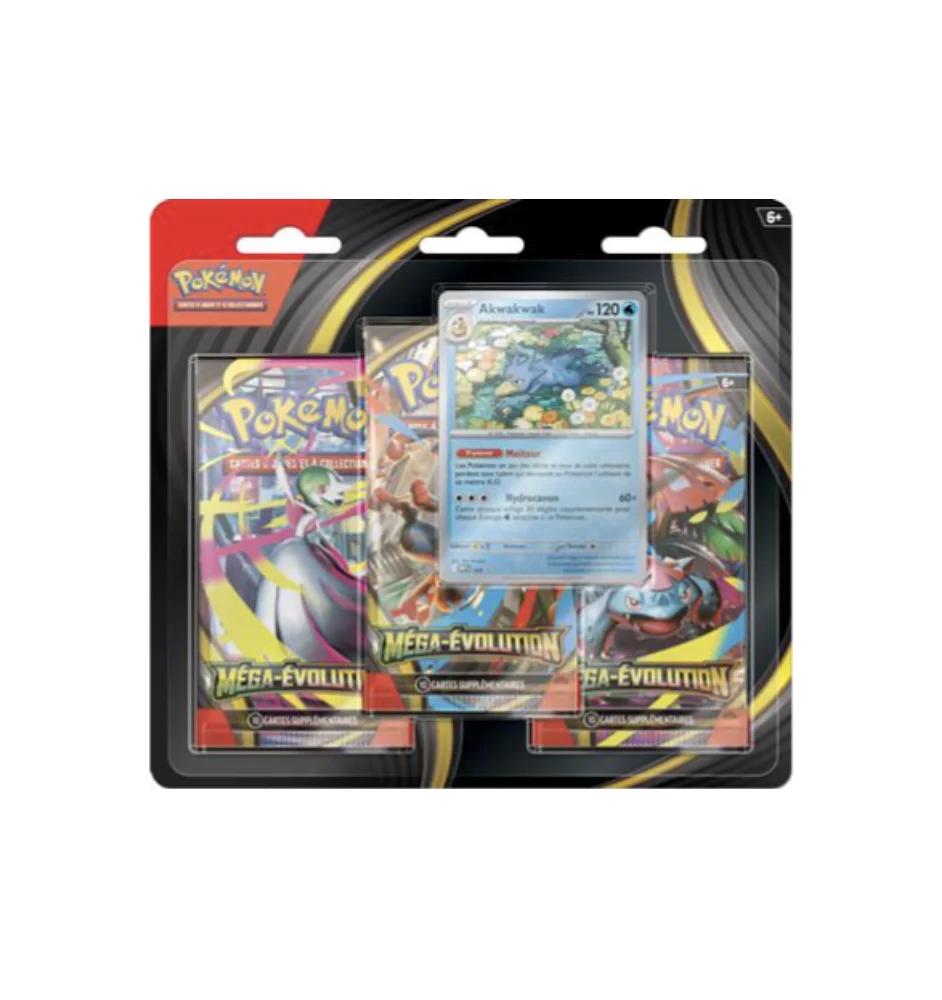 Tripack Pokémon Méga-Évolution ME01 (FR)