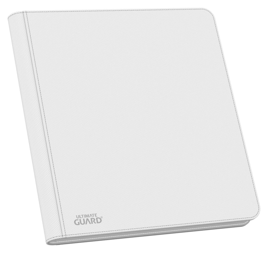 Classeur Ultimate Guard Zipfolio QuadRow 480 24-Pocket XenoSkin Blanc (12 cases, zip)