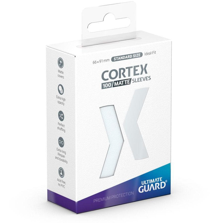 Protège-cartes Ultimate Guard Cortex Matte transparent x100 (taille standard)