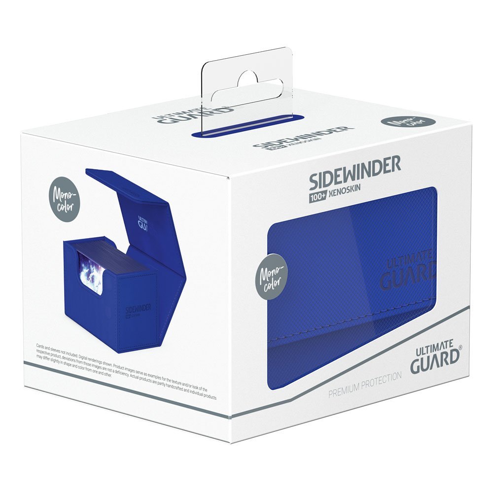 Deck box Ultimate Guard Sidewinder 100+ XenoSkin Bleu