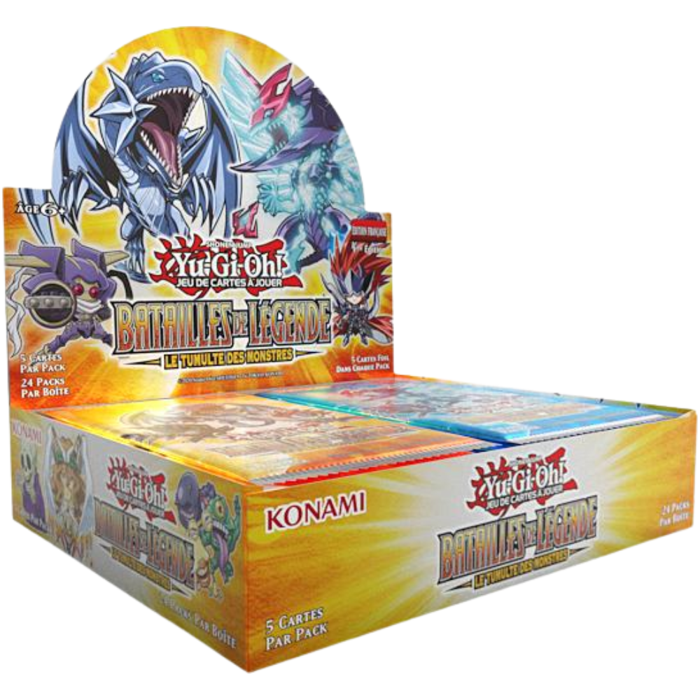 Display 24 boosters Yu-Gi-Oh! Batailles de Légende : Le Tumulte des Monstres (FR)
