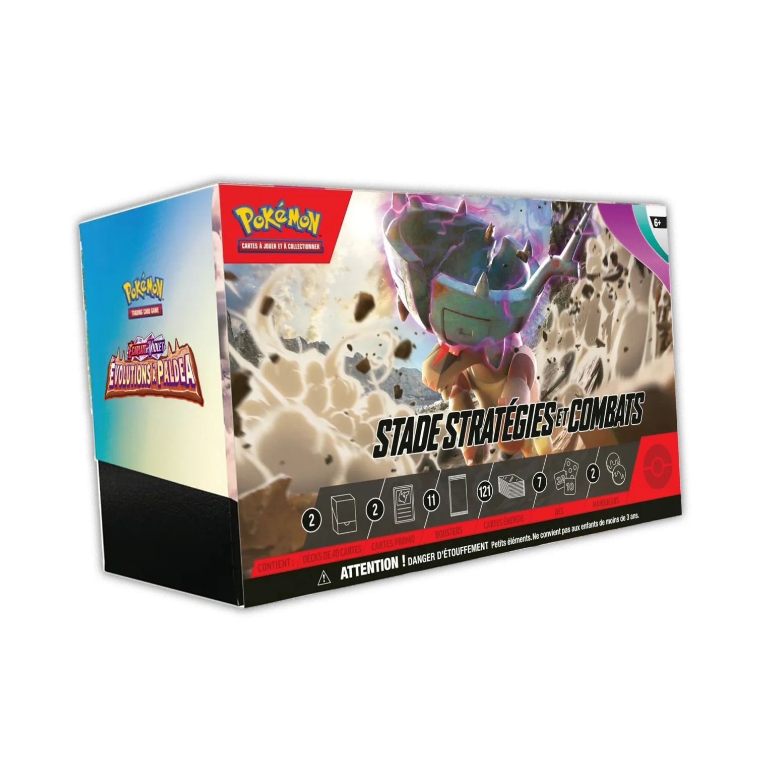 Stade Strat&eacute;gies et Combats Pok&eacute;mon &Eacute;volutions &agrave; Paldea EV2 (FR)
