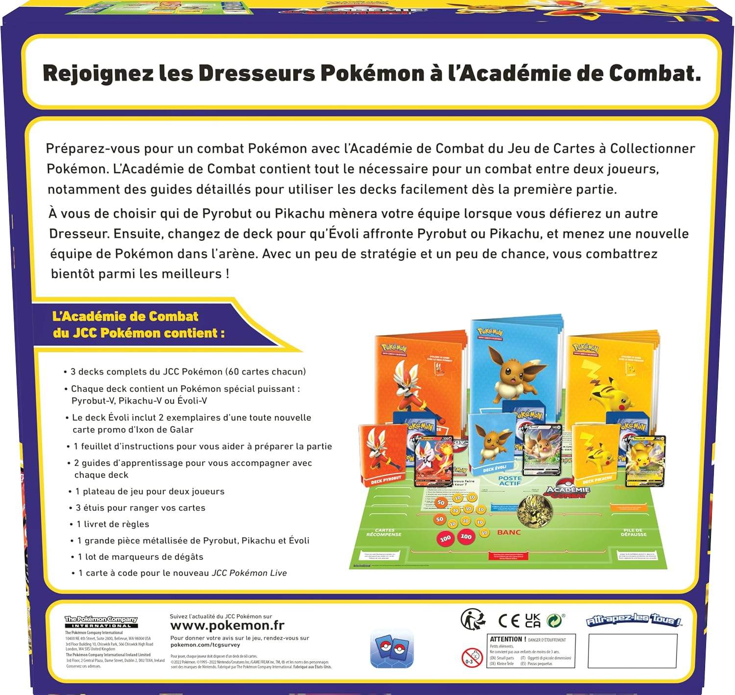 Pokémon – Académie de Combat 2022 – FR