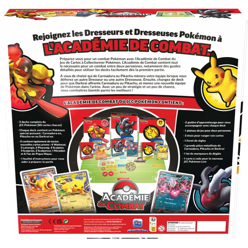 Pokémon – Académie de Combat V3 – FR