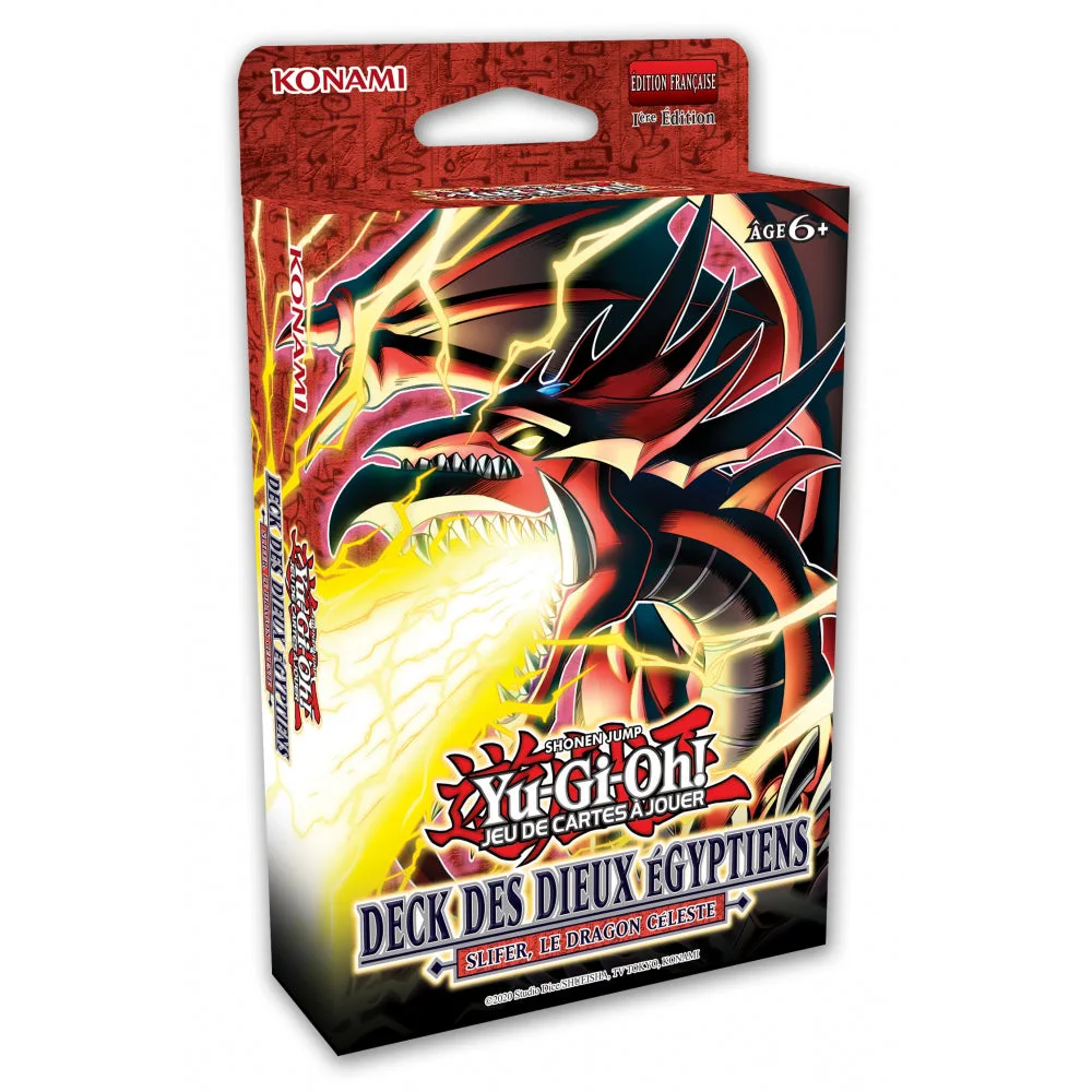 Deck du Dieu &Eacute;gyptien Yu-Gi-Oh! Slifer le Dragon du Ciel (FR)