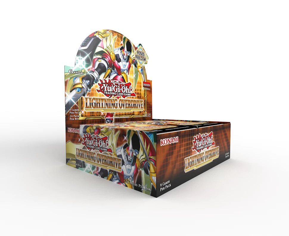 Yu-Gi-Oh! – Display 24 boosters Lightning Overdrive LIOV – EN