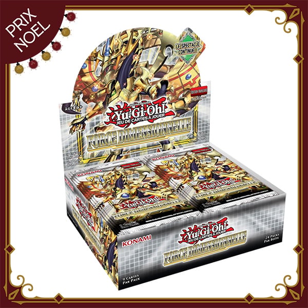 Yu-Gi-Oh! &ndash; Display 24 boosters Force Dimensionnelle DIFO &ndash; FR