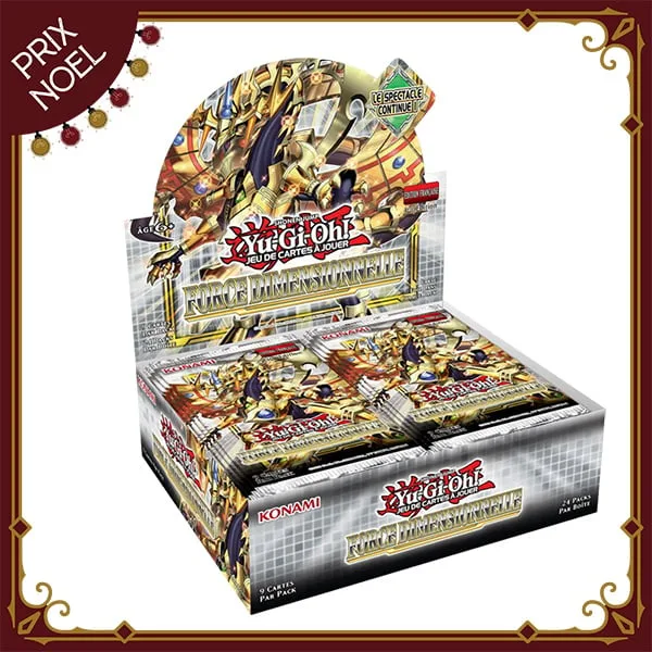 Yu-Gi-Oh! &ndash; Display 24 boosters Force Dimensionnelle DIFO &ndash; FR